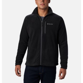 Columbia Fast Trek II Full Zip Fleece, Chamarras Negros Para Hombre | 136598-LTV